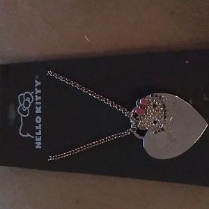 Hello Kitty necklace heart
